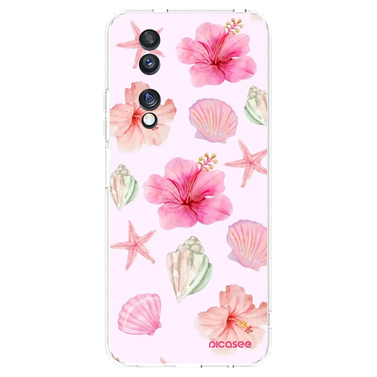 Picasee silikonový průhledný obal pro Honor 70 - Blush Lagoon
