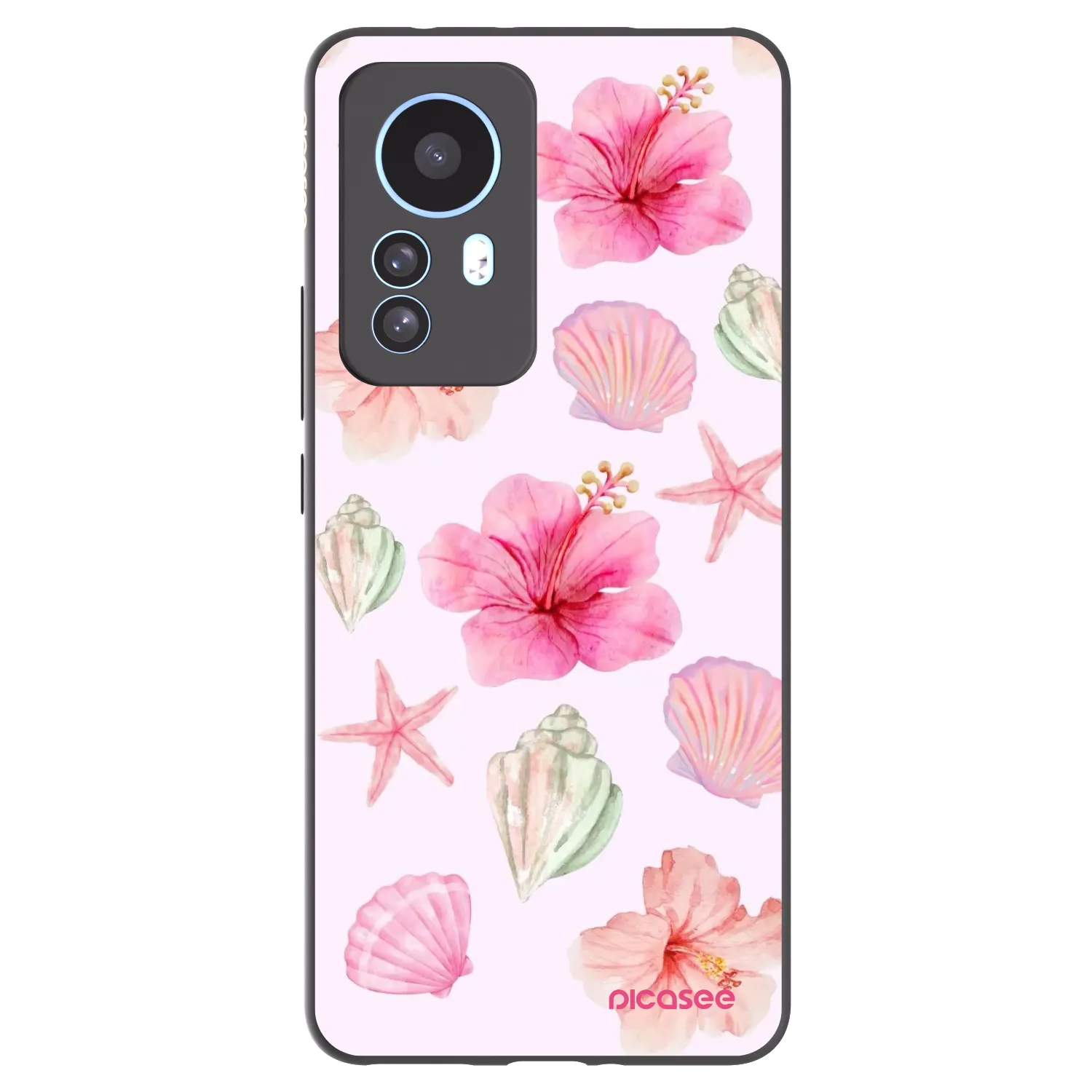 Picasee silikonový černý obal pro Xiaomi 12T Pro - Blush Lagoon