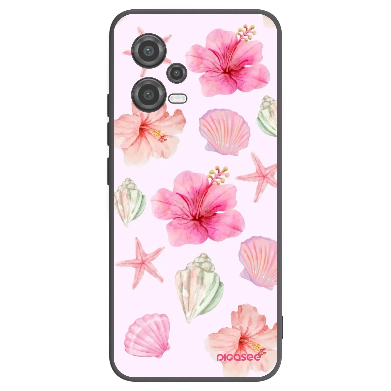 Picasee silikonový černý obal pro Xiaomi Poco X5 - Blush Lagoon