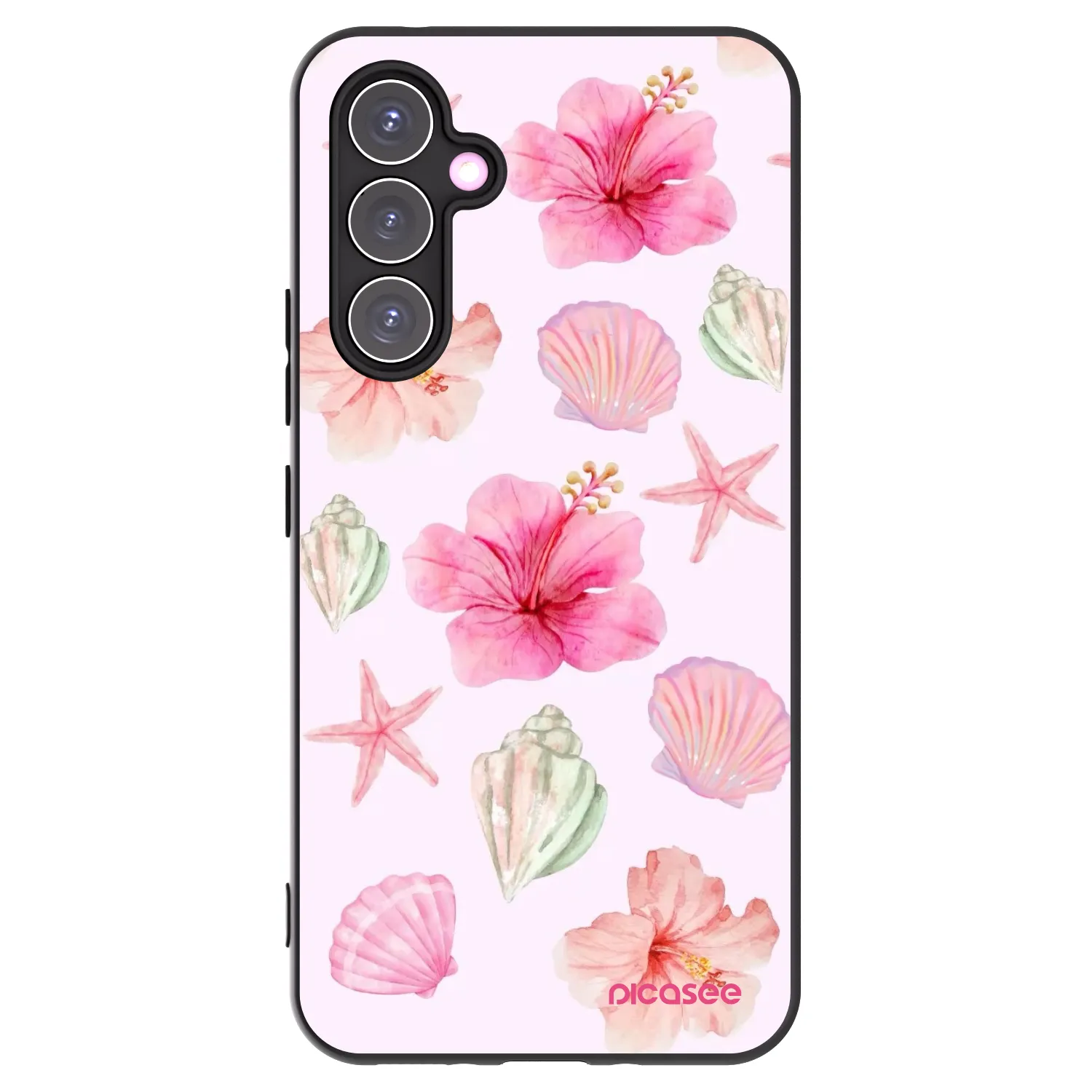 Picasee silikonový černý obal pro Samsung Galaxy A54 5G A546B - Blush Lagoon