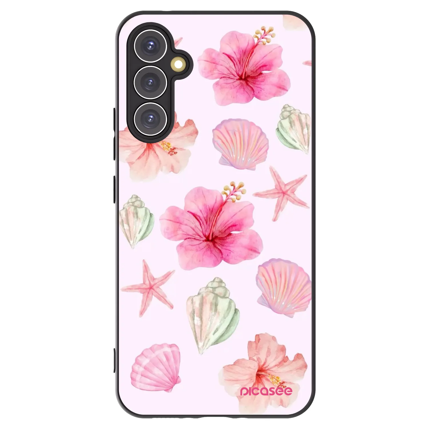 Picasee silikonový černý obal pro Samsung Galaxy A34 5G A346B - Blush Lagoon