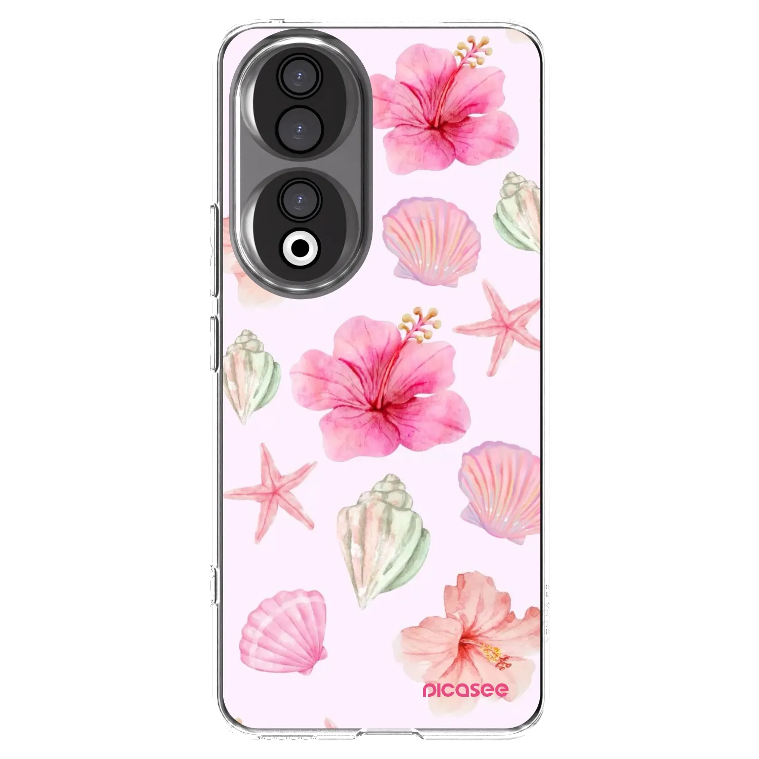 Picasee silikonový průhledný obal pro Honor 90 5G - Blush Lagoon