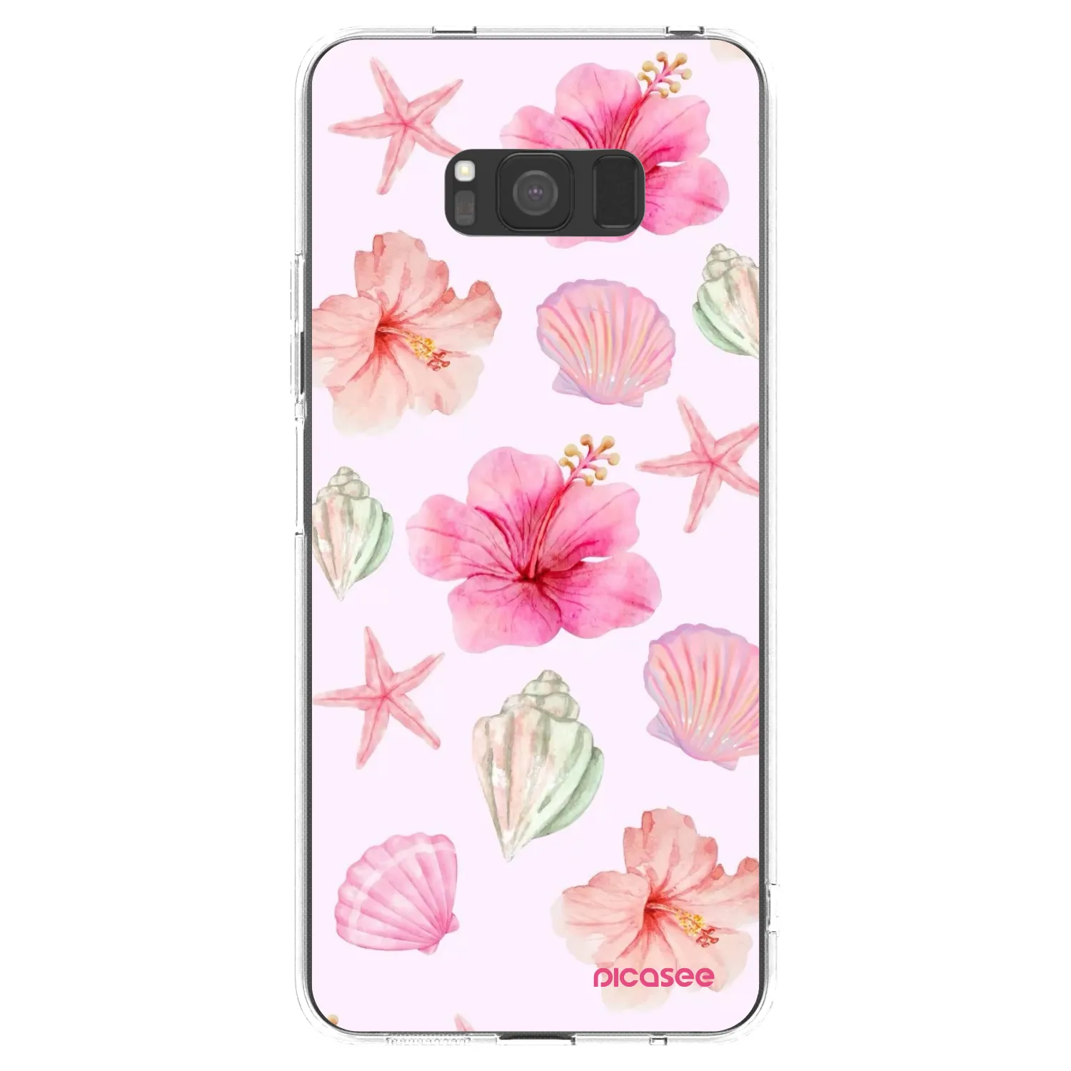 Picasee silikonový průhledný obal pro Samsung Galaxy S8 G950F - Blush Lagoon
