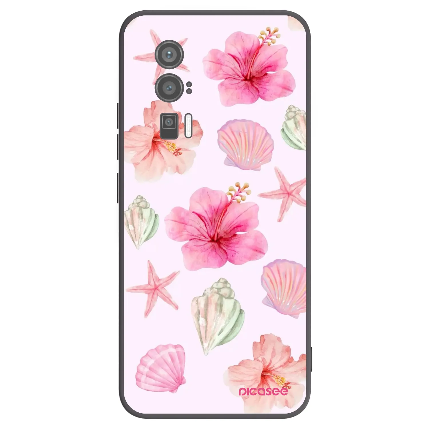 Picasee silikonový černý obal pro Xiaomi Poco F5 Pro 5G - Blush Lagoon