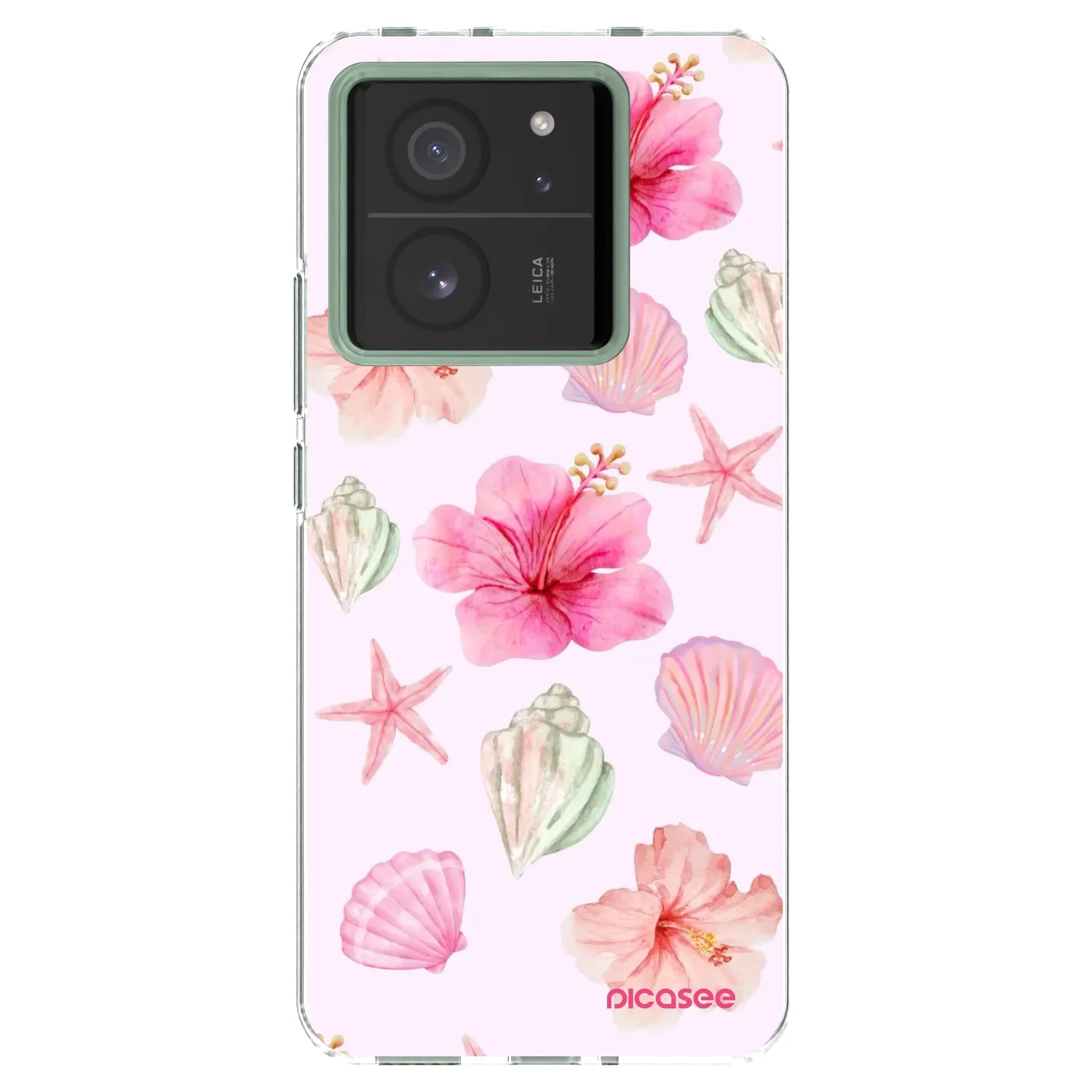 Picasee silikonový průhledný obal pro Xiaomi 13T - Blush Lagoon