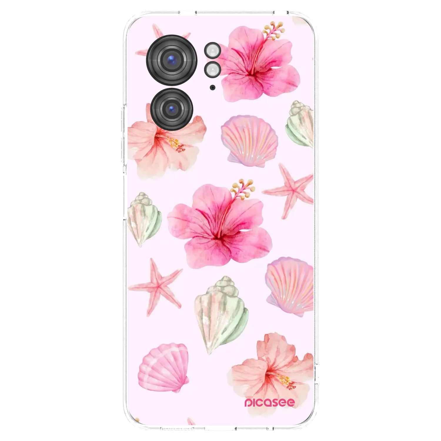 Picasee silikonový průhledný obal pro Motorola Edge 40 - Blush Lagoon