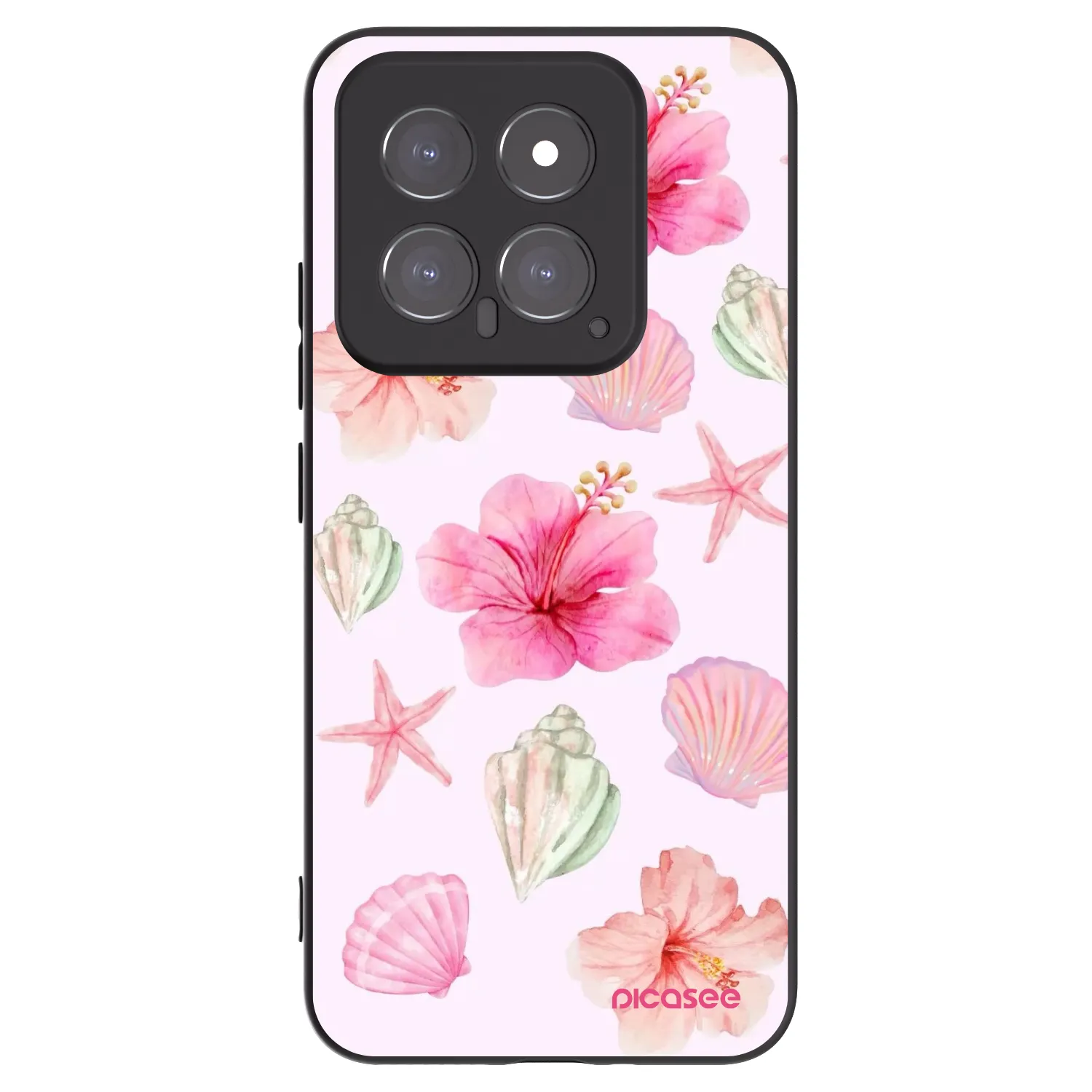 Picasee silikonový černý obal pro Xiaomi 14 - Blush Lagoon