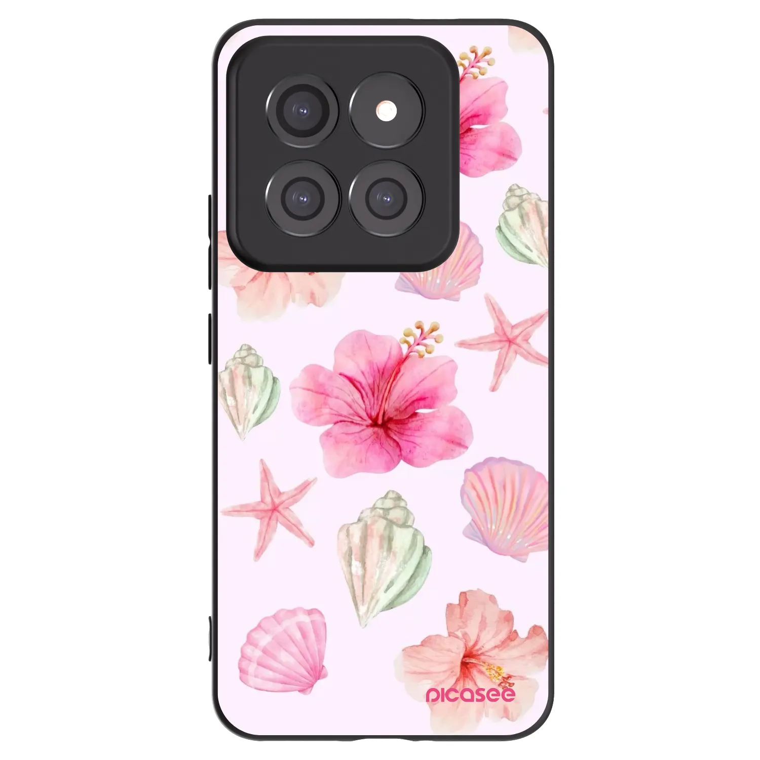 Picasee silikonový černý obal pro Xiaomi 14 Pro - Blush Lagoon