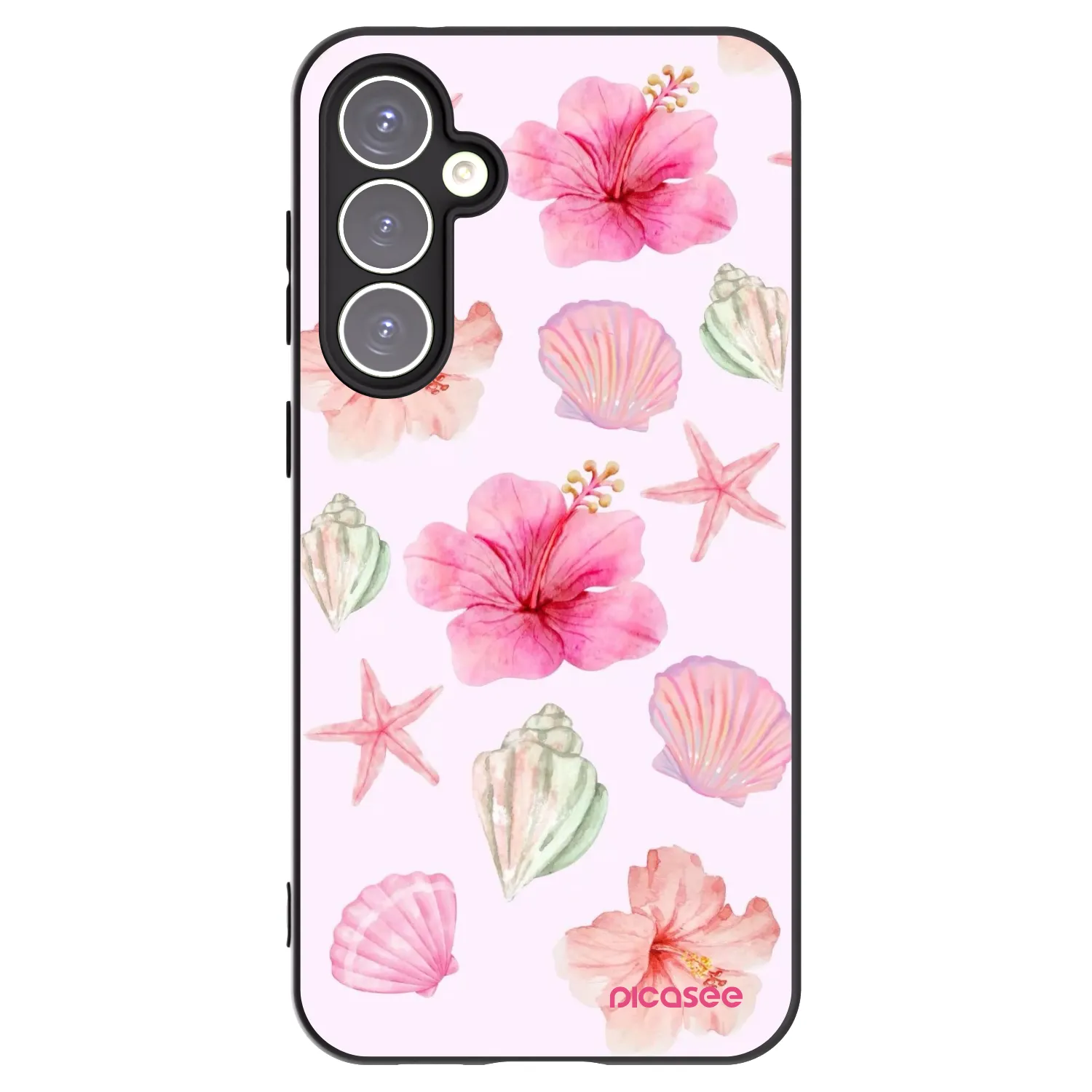 Picasee silikonový černý obal pro Samsung Galaxy S23 FE S711B - Blush Lagoon