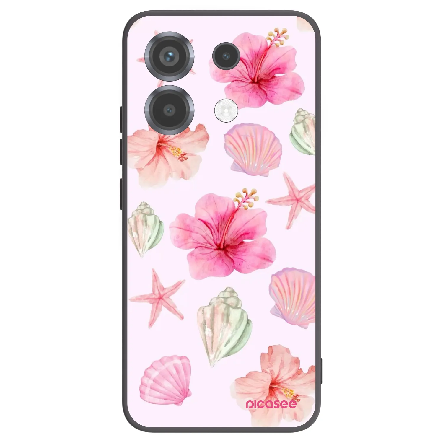 Picasee silikonový černý obal pro Xiaomi Poco X6 - Blush Lagoon