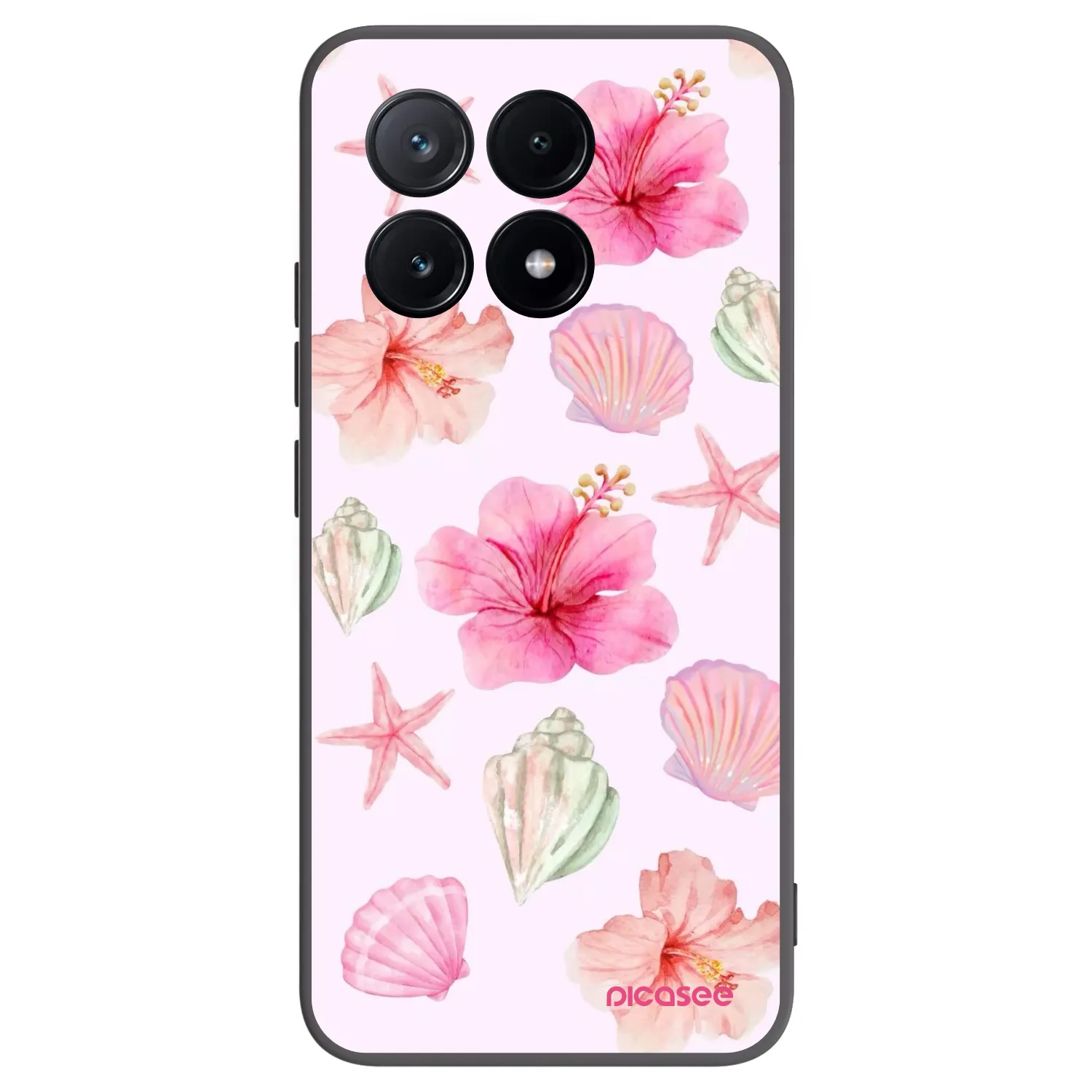 Picasee silikonový černý obal pro Xiaomi Poco X6 Pro - Blush Lagoon