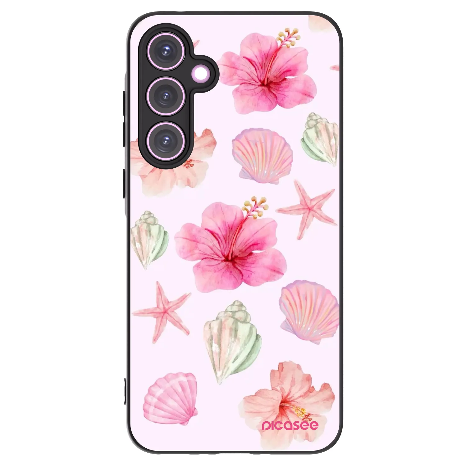 Picasee silikonový černý obal pro Samsung Galaxy A35 5G A356B - Blush Lagoon