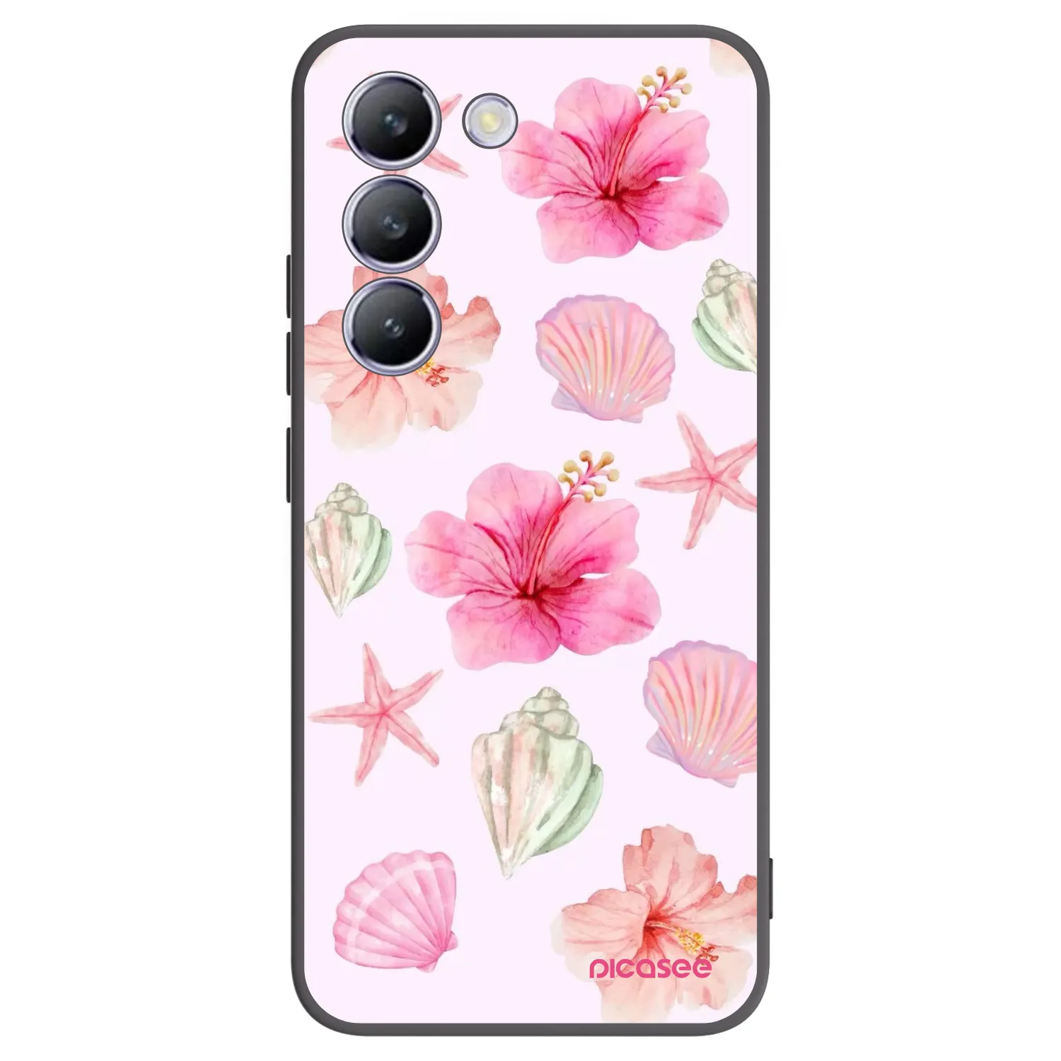 Picasee silikonový černý obal pro Vivo V40 SE 5G - Blush Lagoon