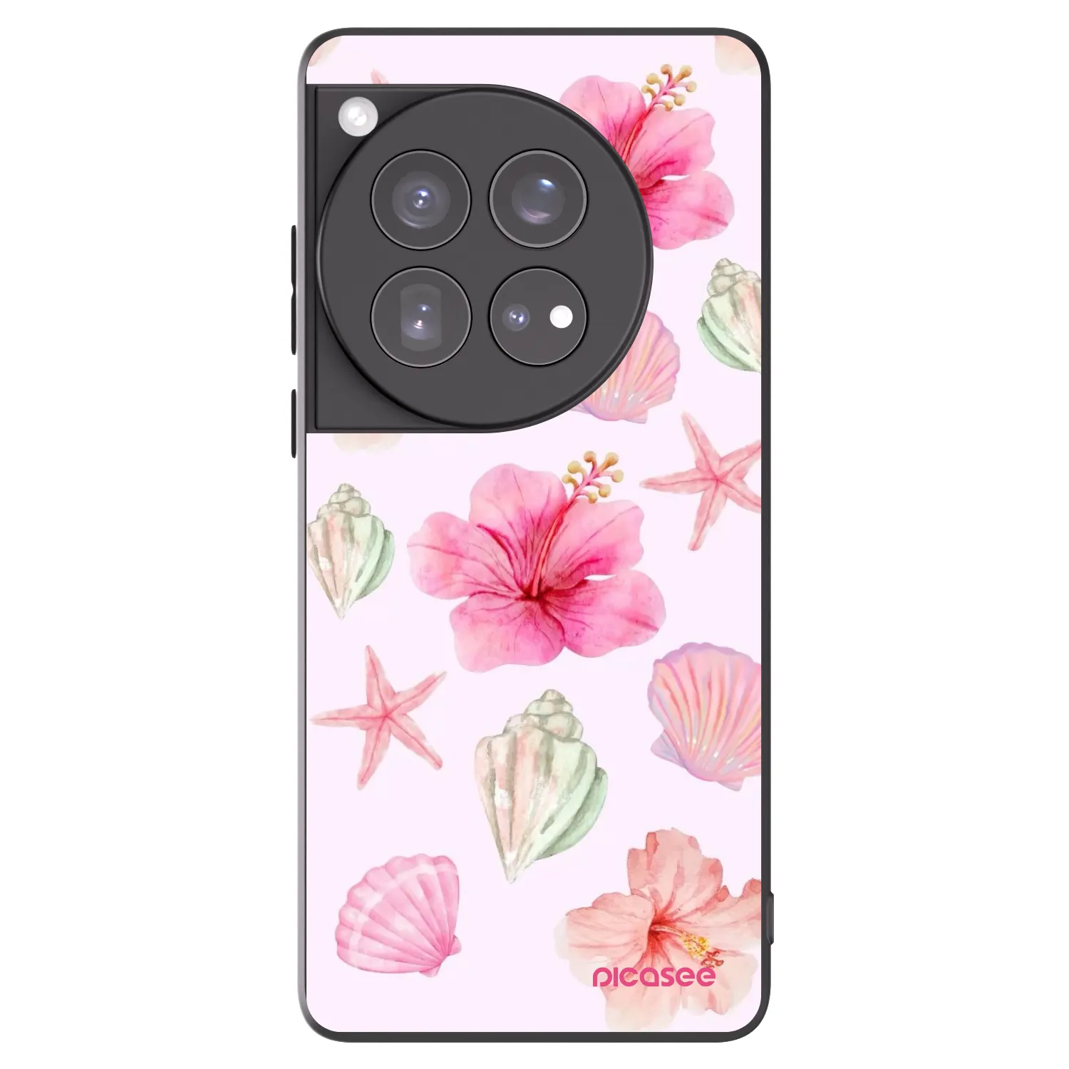 Picasee silikonový černý obal pro OnePlus 12 5G - Blush Lagoon