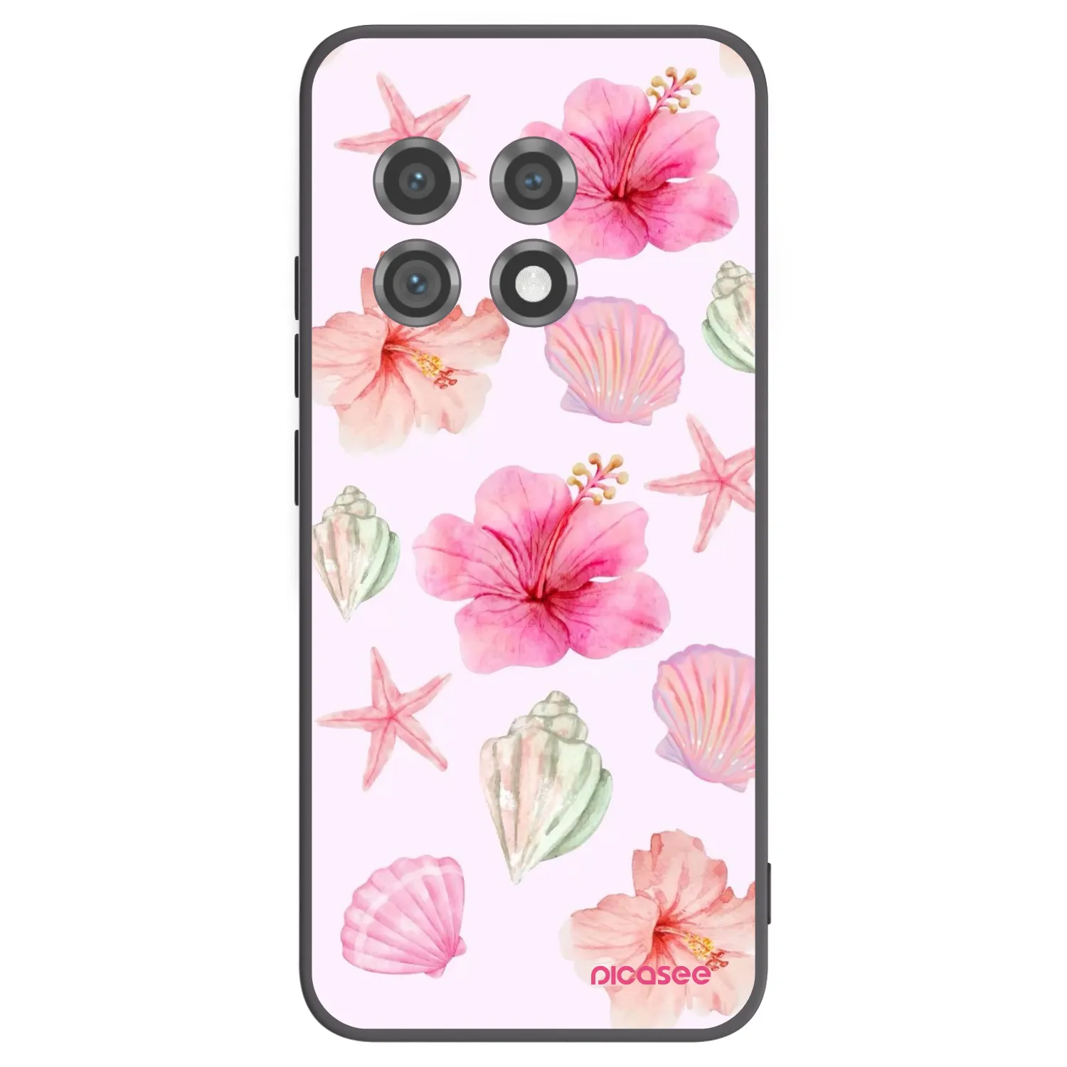 Picasee silikonový černý obal pro OnePlus 11 5G - Blush Lagoon