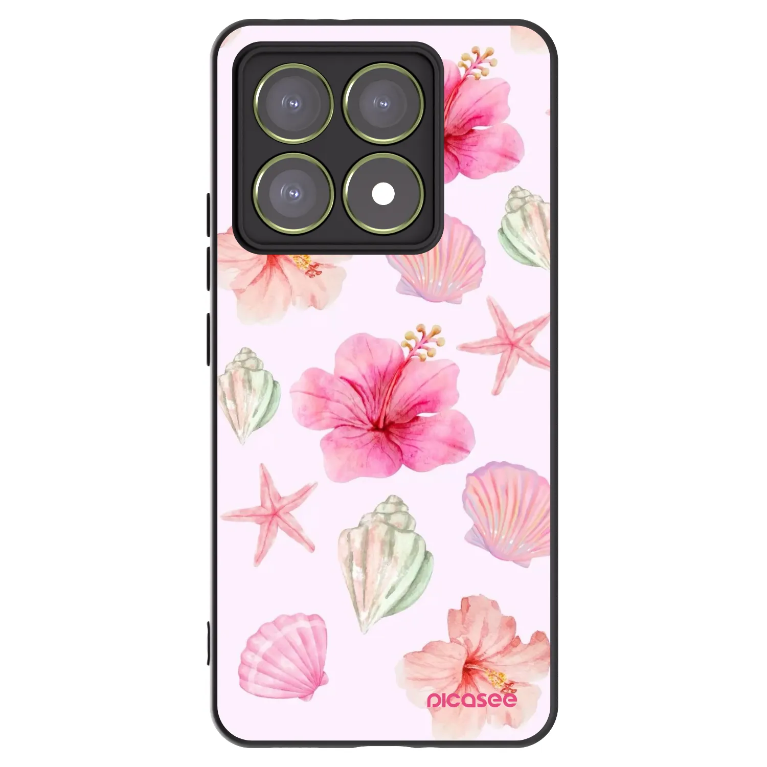 Picasee silikonový černý obal pro Xiaomi 14T - Blush Lagoon
