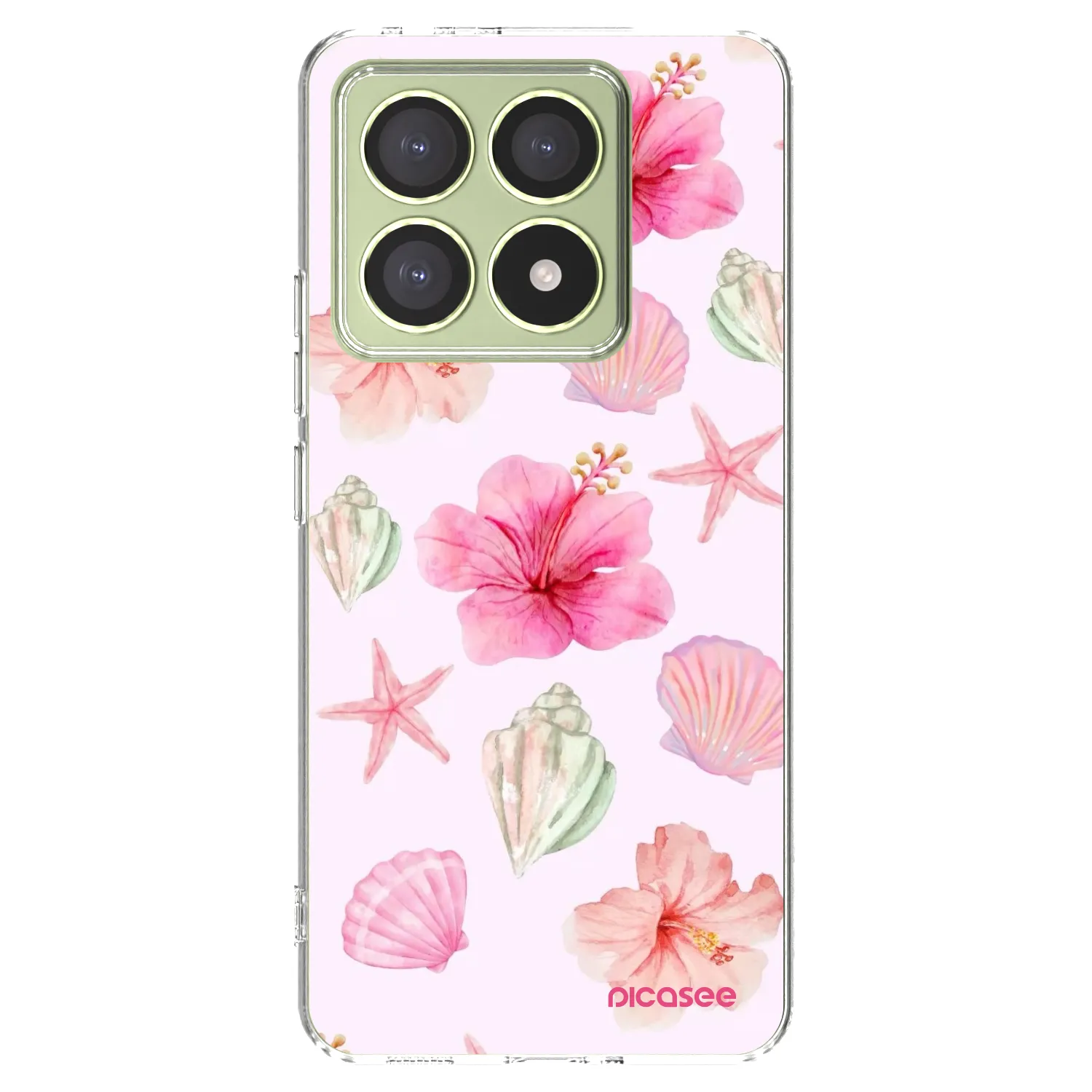 Picasee silikonový průhledný obal pro Xiaomi 14T - Blush Lagoon