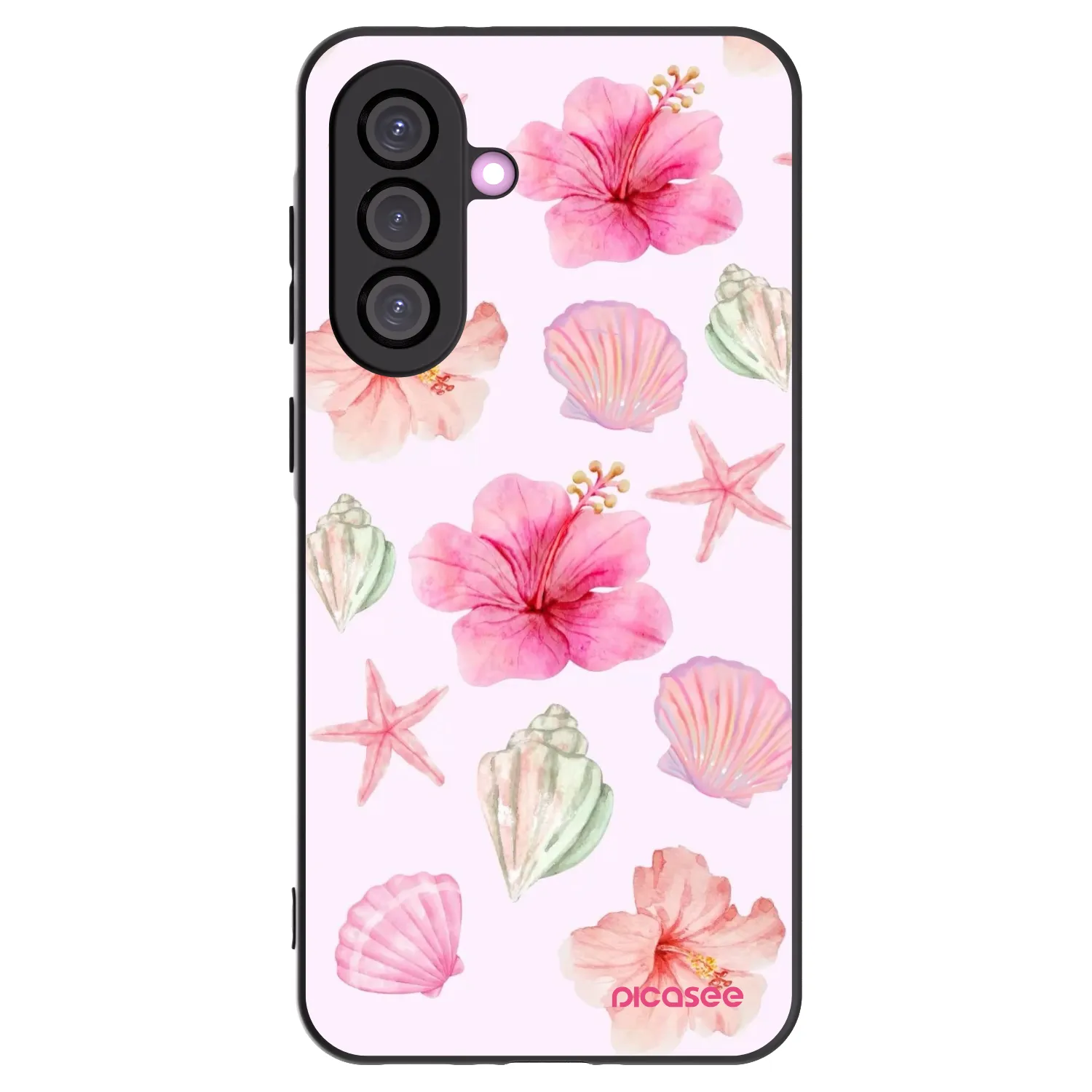Picasee silikonový černý obal pro Samsung Galaxy A56 5G A566B - Blush Lagoon