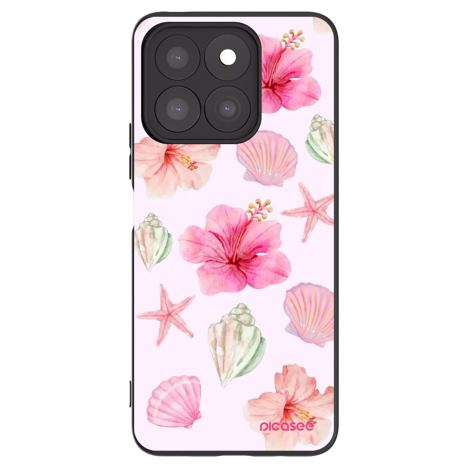 Picasee silikonový černý obal pro Honor X8c - Blush Lagoon