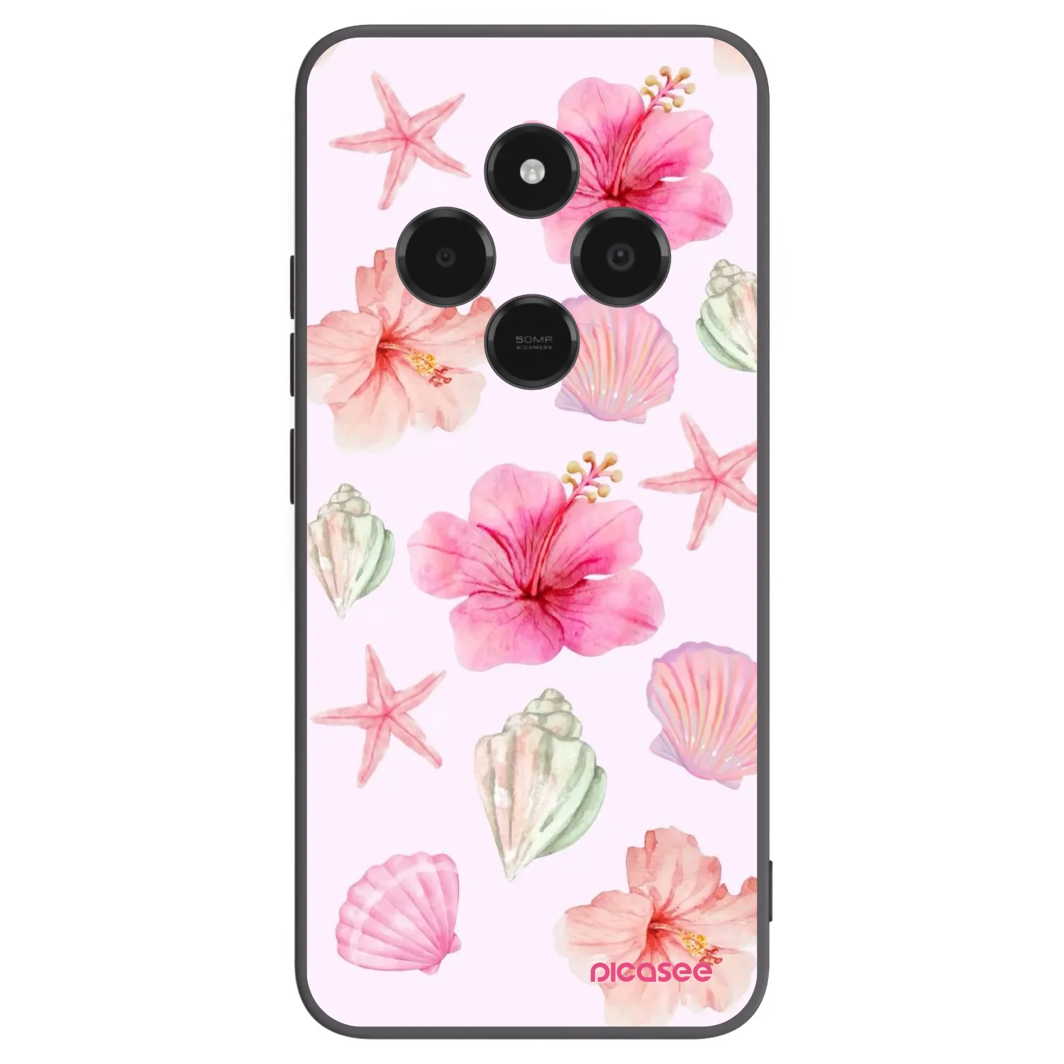 Picasee silikonový černý obal pro Xiaomi Poco C75 - Blush Lagoon