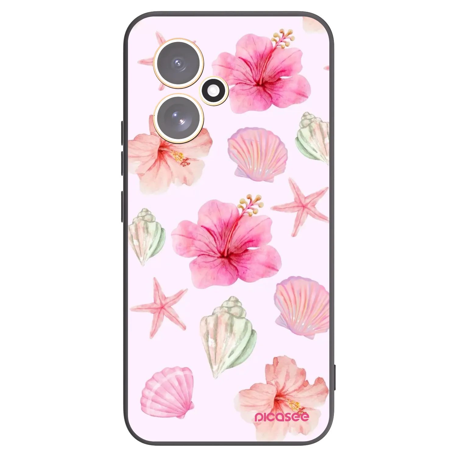 Picasee silikonový černý obal pro Honor 400 5G - Blush Lagoon