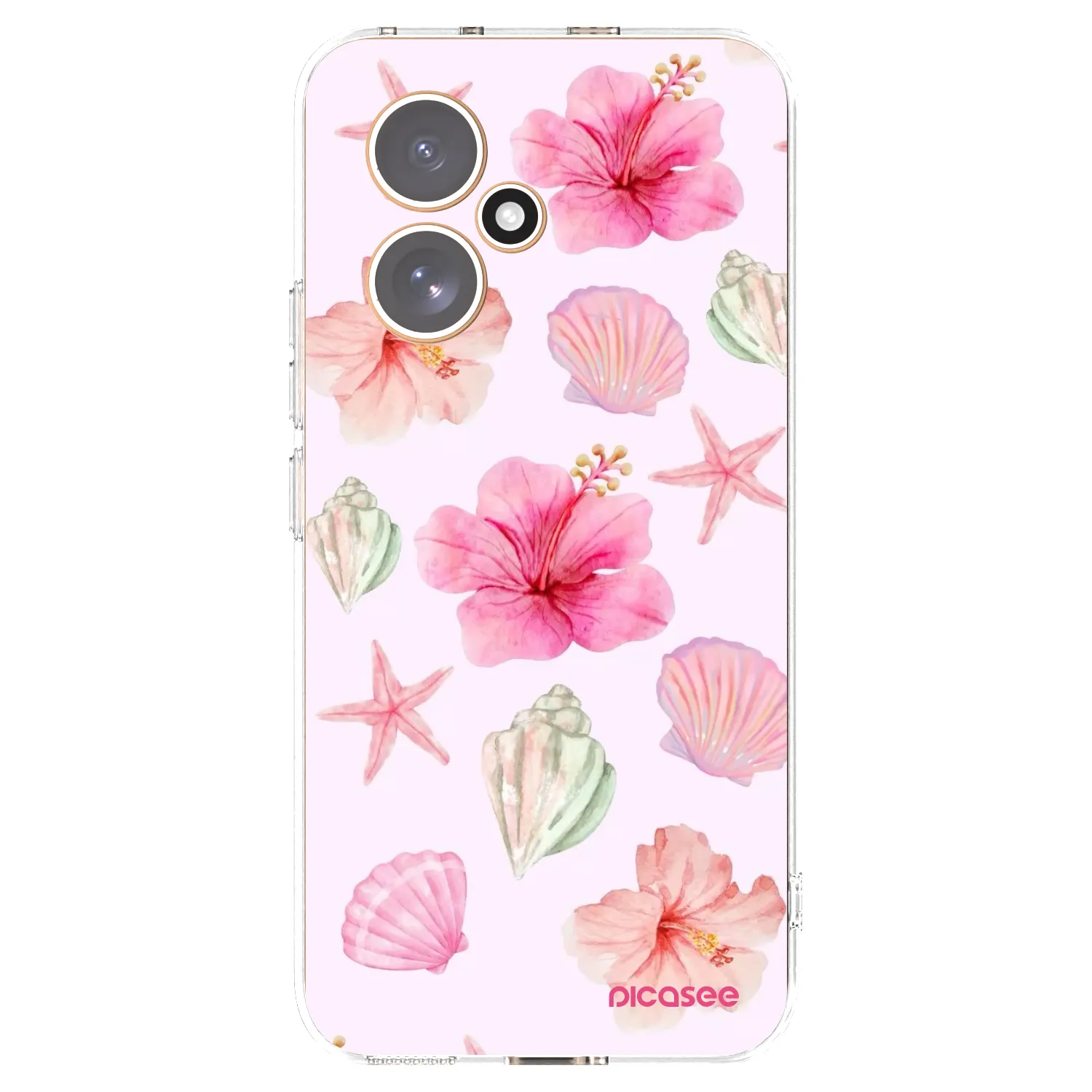 Picasee silikonový průhledný obal pro Honor 400 5G - Blush Lagoon