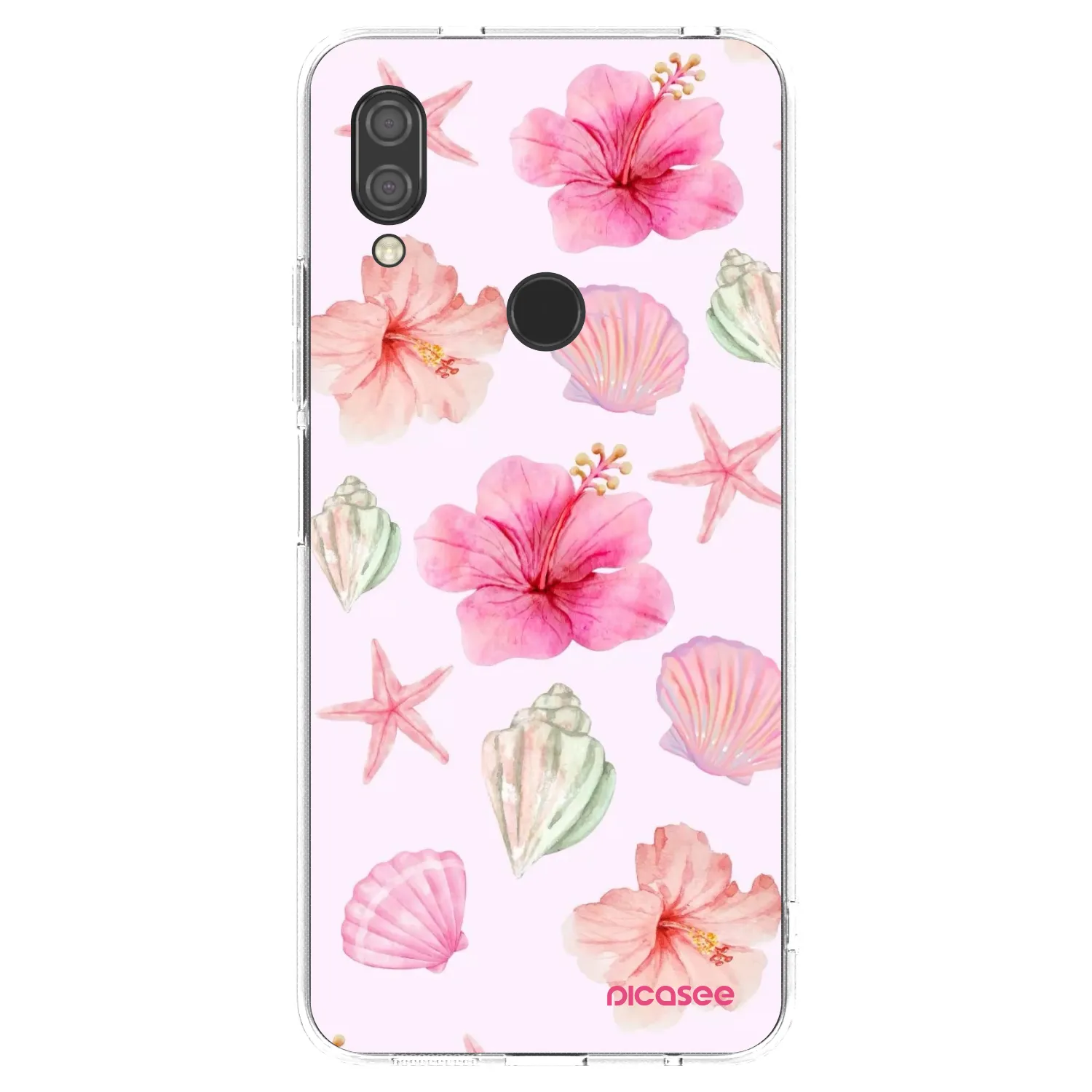 Picasee silikonový průhledný obal pro Xiaomi Redmi 7 - Blush Lagoon
