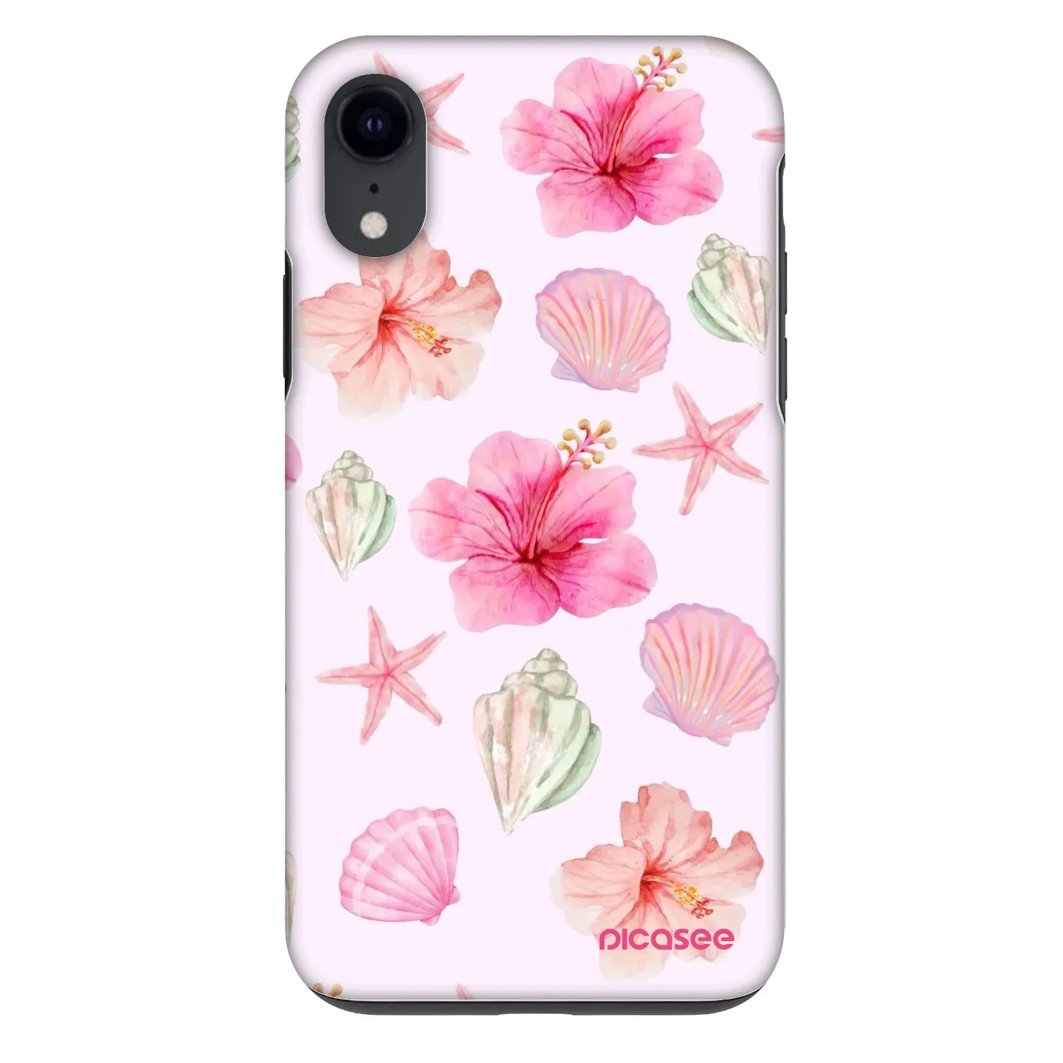 Picasee Fashion Case pro Apple iPhone XR - Blush Lagoon