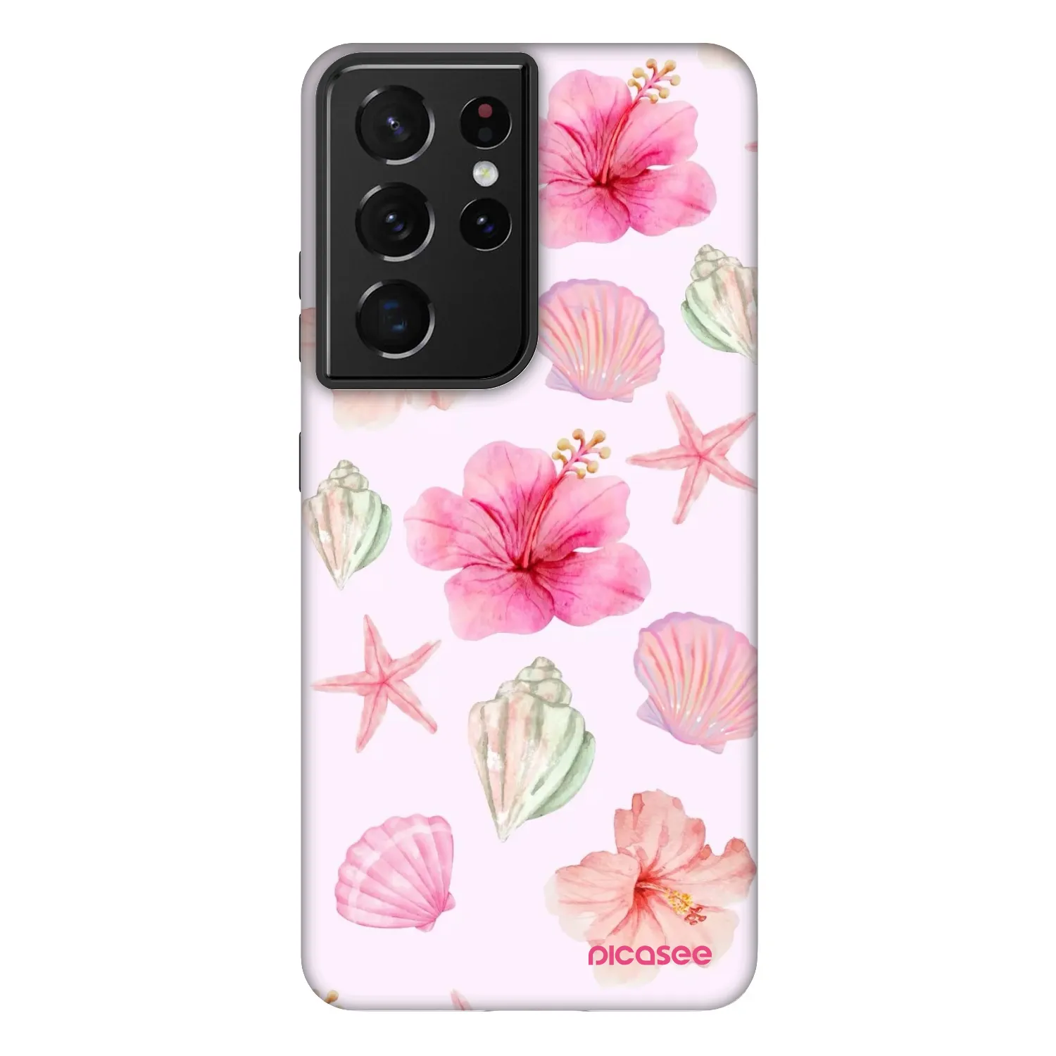 Picasee Fashion Case pro Samsung Galaxy S21 Ultra 5G G998B - Blush Lagoon