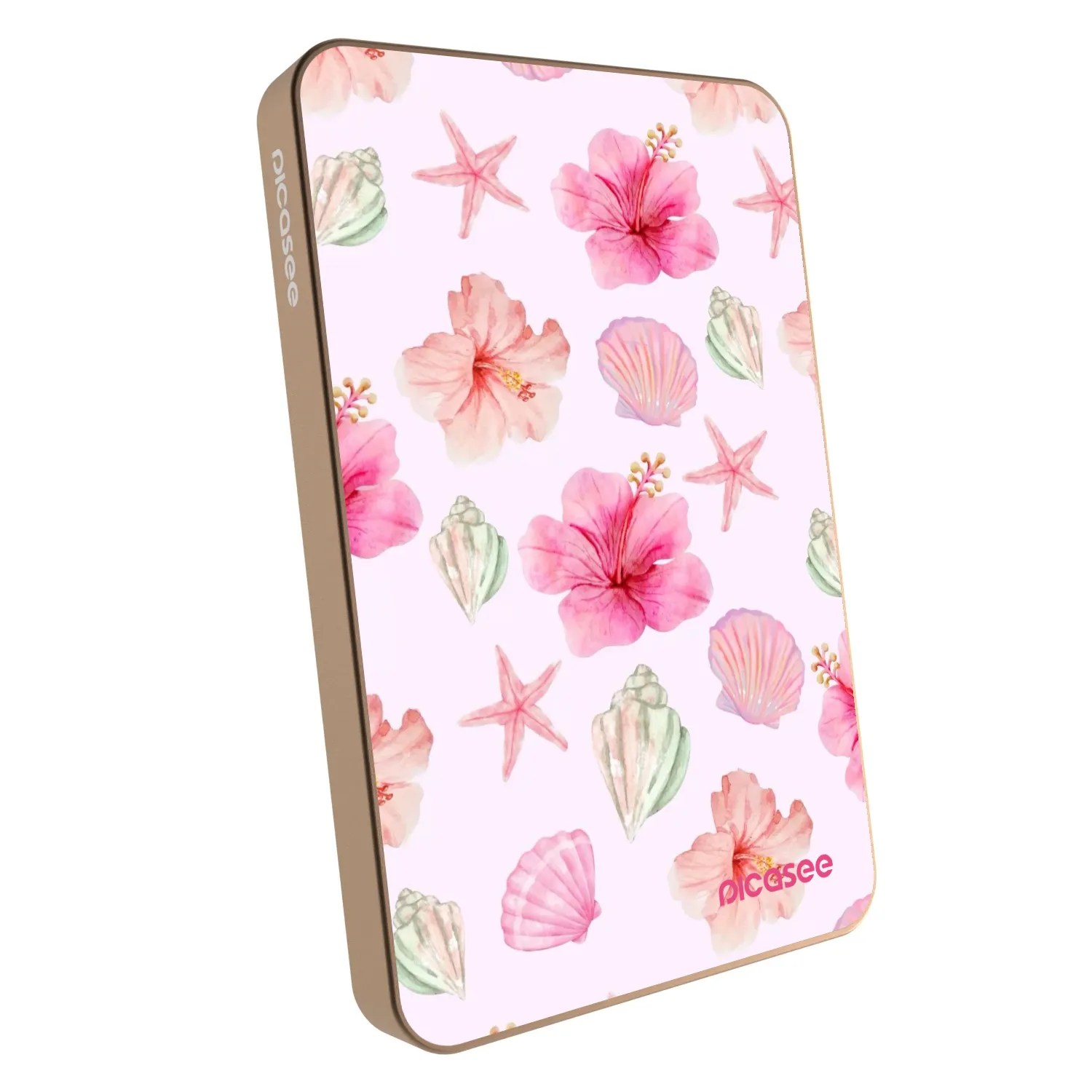 Picasee Powerbanka s MagSafe 5 000 mAh Zlatá - Blush Lagoon