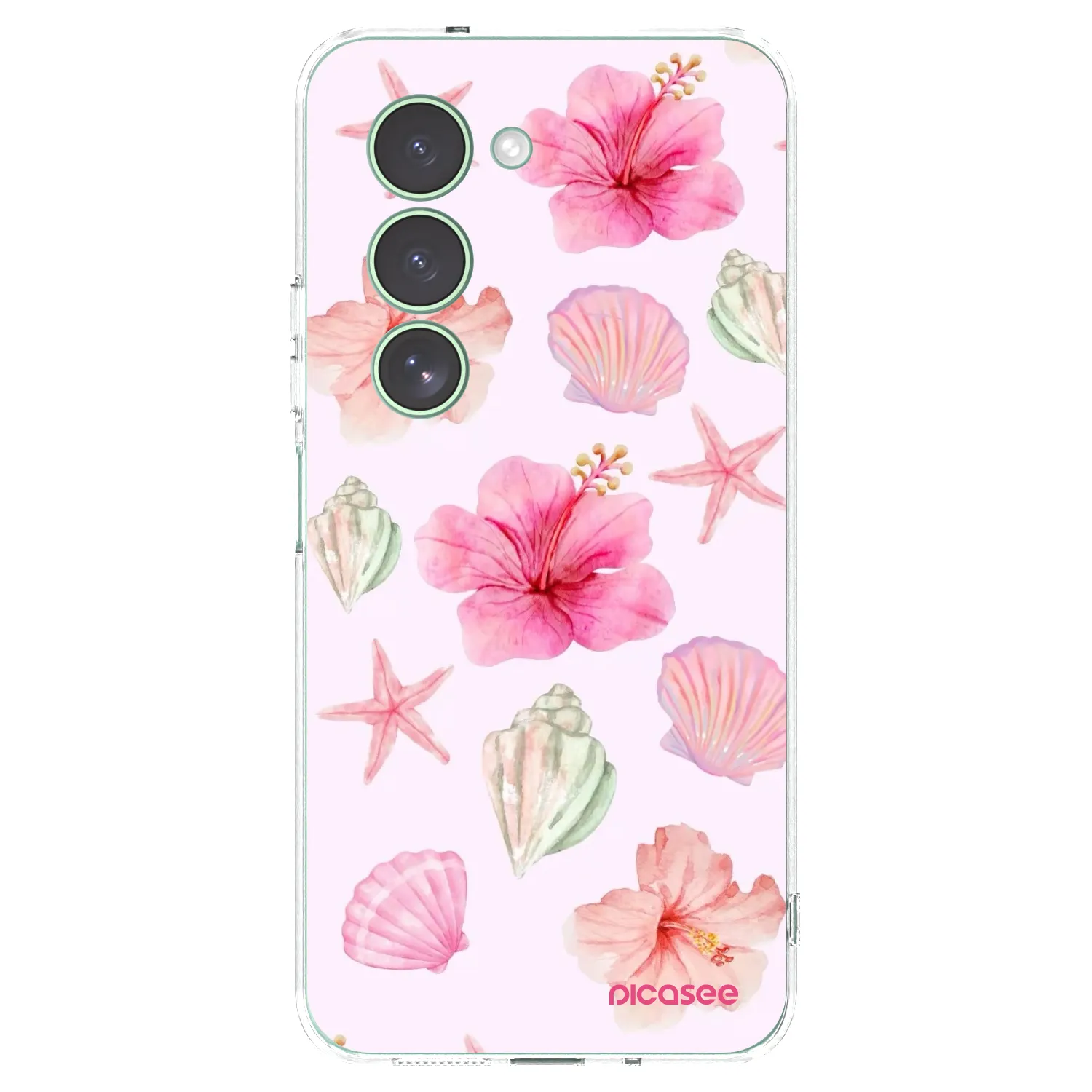 Picasee silikonový průhledný obal pro Xiaomi Redmi 15 5G - Blush Lagoon