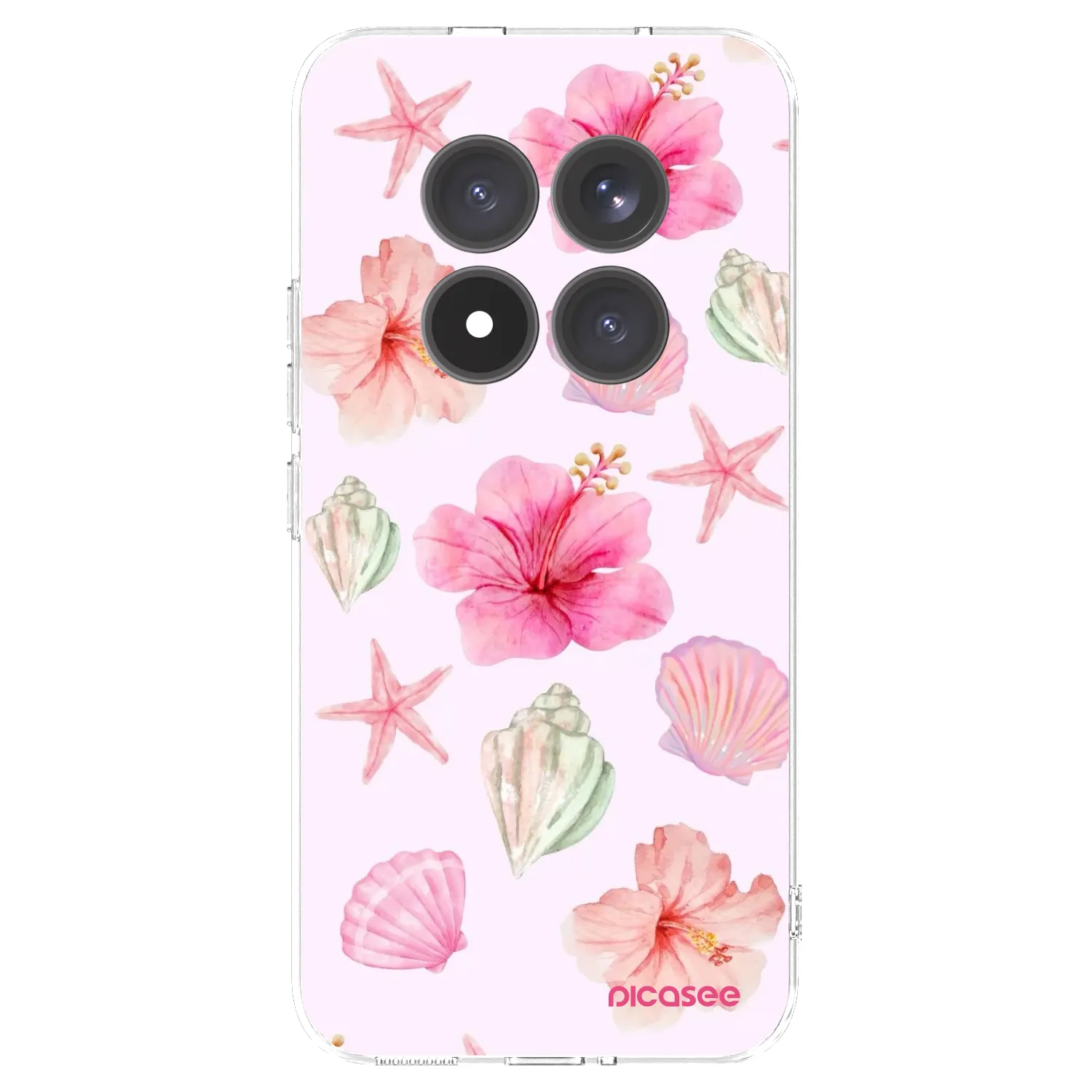 Picasee silikonový průhledný obal pro Xiaomi Redmi Note 15 Pro+ - Blush Lagoon
