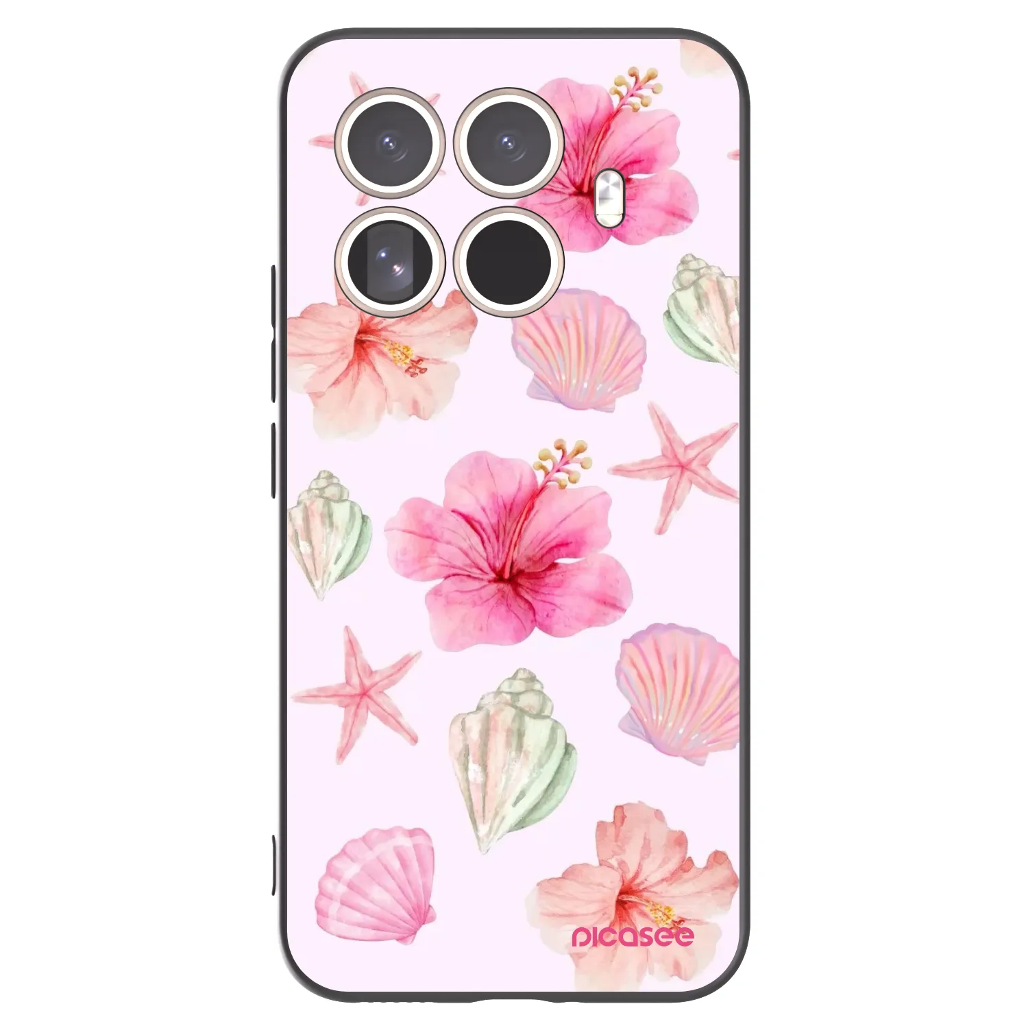 Picasee silikonový černý obal pro Xiaomi 15T Pro - Blush Lagoon