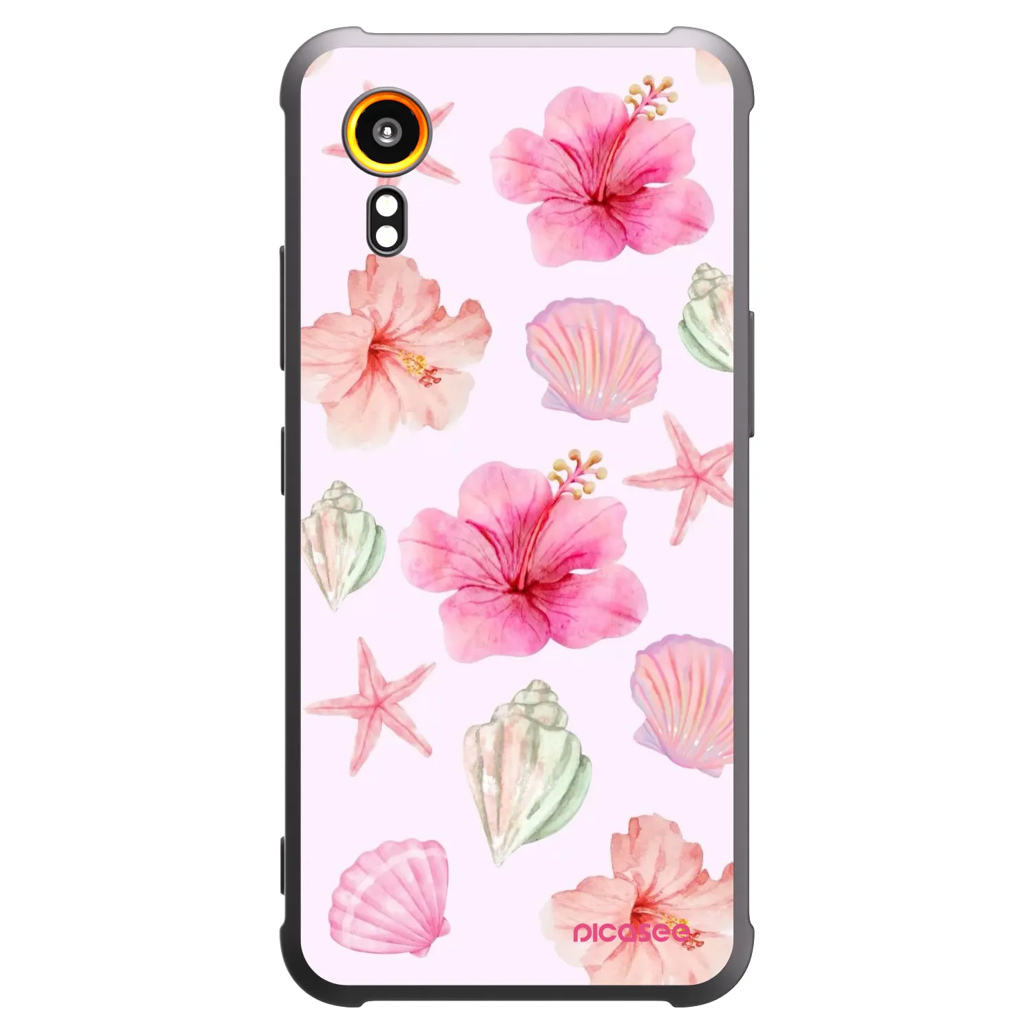 Picasee silikonový černý obal pro Samsung Galaxy Xcover 7 - Blush Lagoon