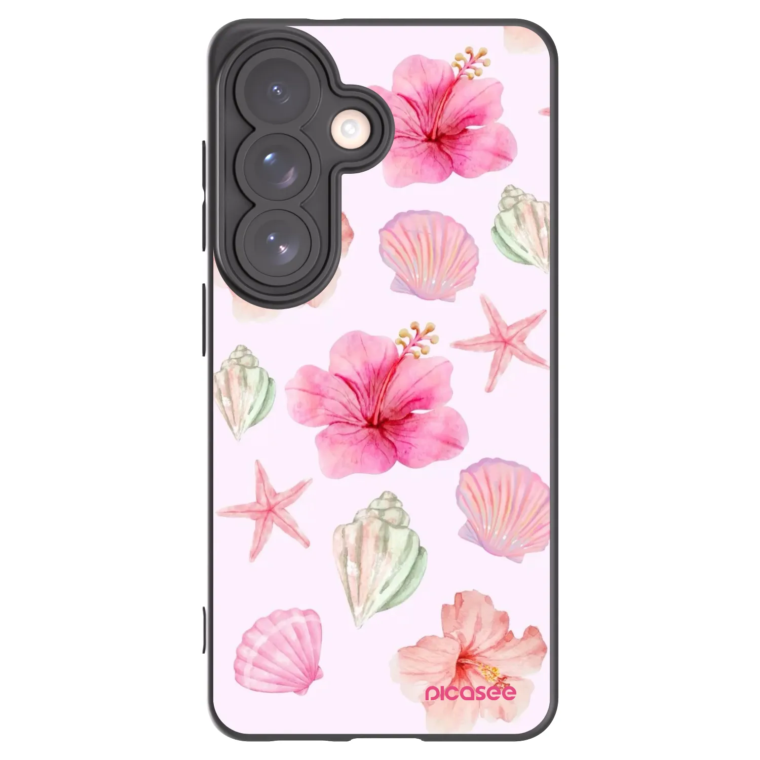 Picasee silikonový černý obal pro Samsung Galaxy S26 - Blush Lagoon