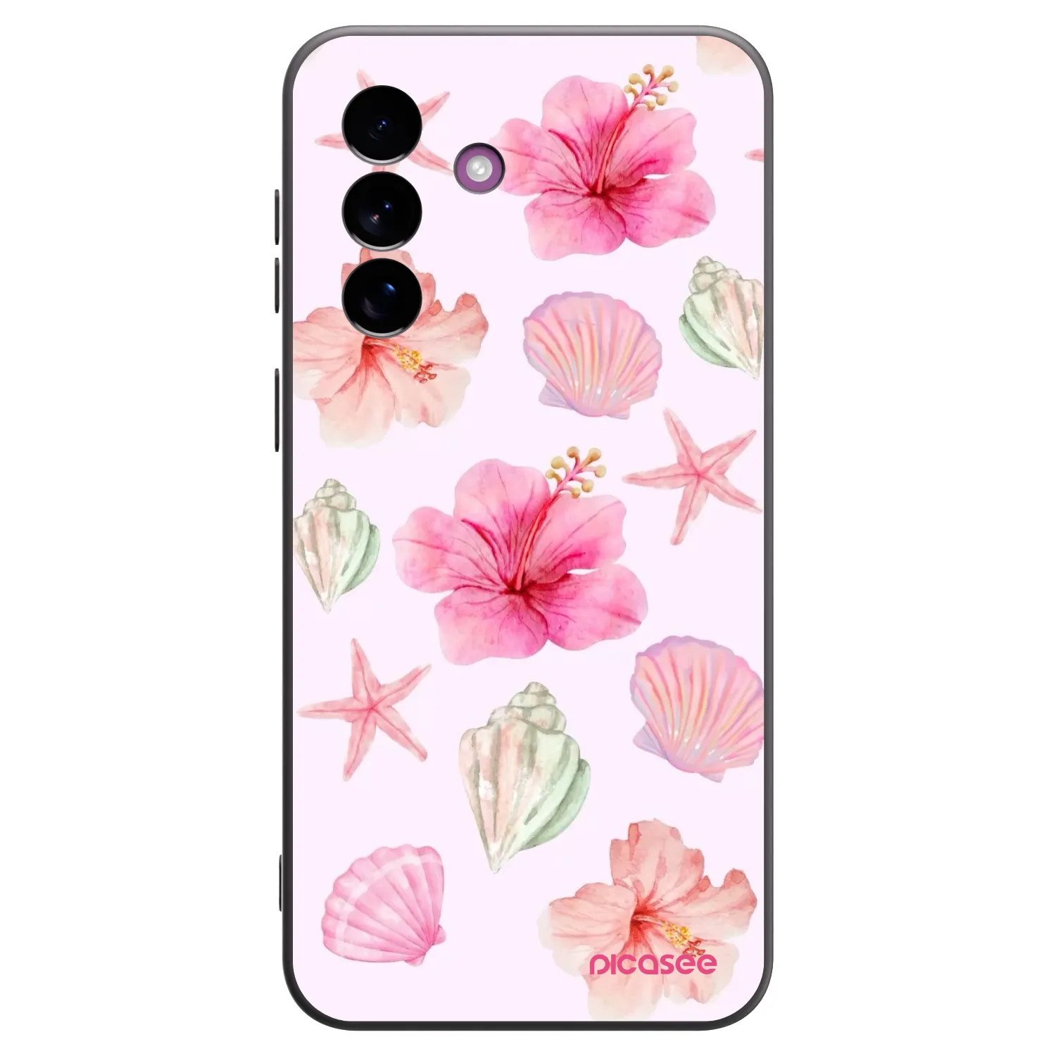 Picasee silikonový černý obal pro Samsung Galaxy A37 - Blush Lagoon