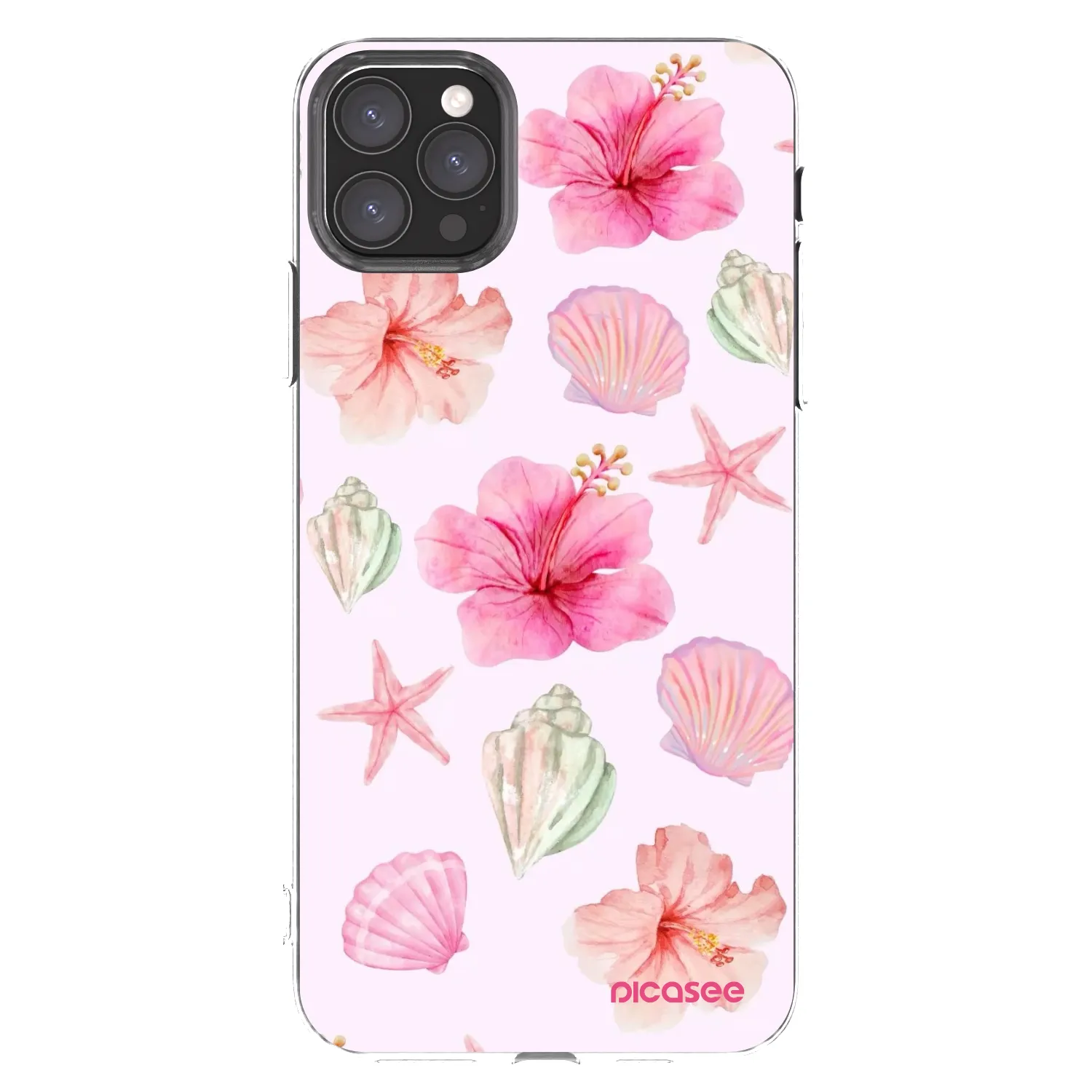 Picasee silikonový průhledný obal pro Apple iPhone 11 Pro Max - Blush Lagoon