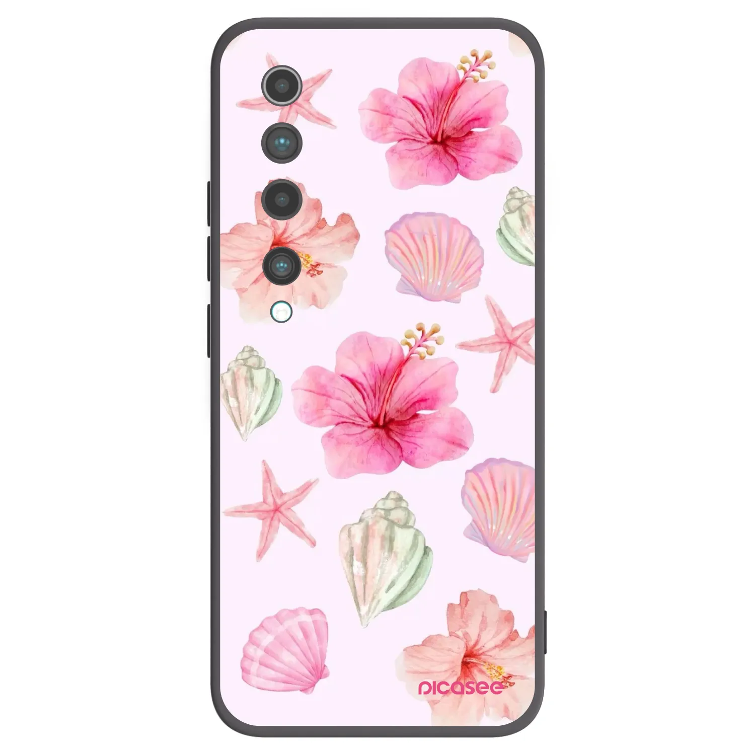 Picasee silikonový černý obal pro Xiaomi Mi 10 - Blush Lagoon
