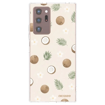 Picasee silikonový průhledný obal pro Samsung Galaxy Note 20 Ultra - Coconut Breeze