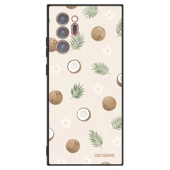 Picasee silikonový černý obal pro Samsung Galaxy Note 20 Ultra - Coconut Breeze