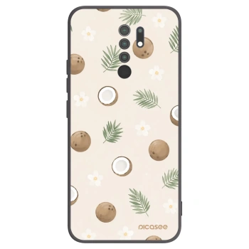 Picasee silikonový černý obal pro Xiaomi Redmi 9 - Coconut Breeze