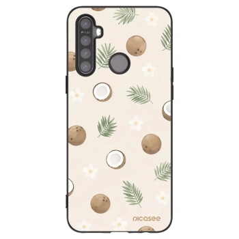 Picasee silikonový černý obal pro Realme 5 - Coconut Breeze