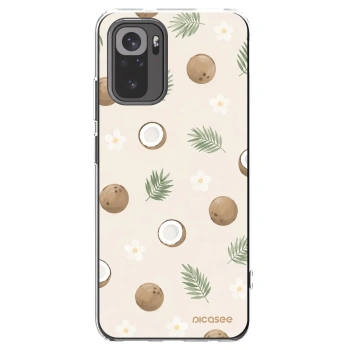 Picasee silikonový průhledný obal pro Xiaomi Redmi Note 10S - Coconut Breeze