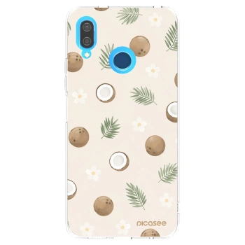 Picasee silikonový průhledný obal pro Huawei P20 Lite - Coconut Breeze
