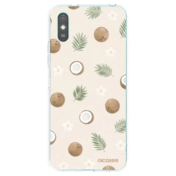 Picasee silikonový průhledný obal pro Xiaomi Redmi 9AT - Coconut Breeze