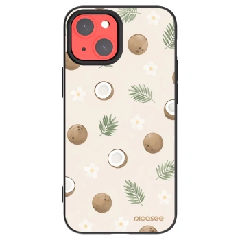 Picasee silikonový černý obal pro Apple iPhone 13 mini - Coconut Breeze