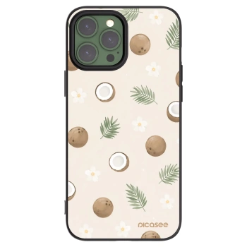 Picasee silikonový černý obal pro Apple iPhone 13 Pro Max - Coconut Breeze