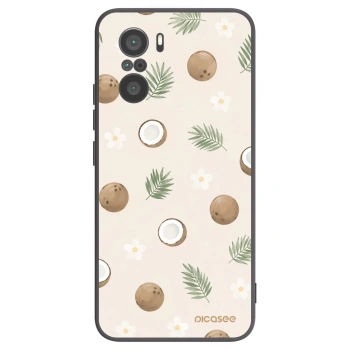 Picasee silikonový černý obal pro Xiaomi Poco F3 - Coconut Breeze