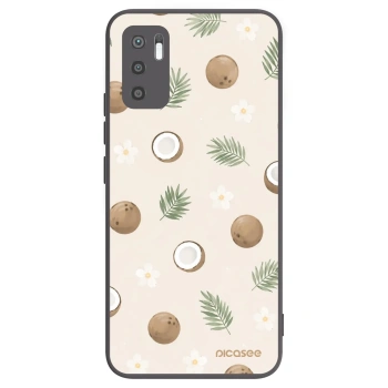 Picasee silikonový černý obal pro Xiaomi Redmi Note 10 5G - Coconut Breeze