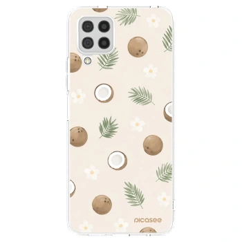 Picasee silikonový průhledný obal pro Samsung Galaxy A22 A225F 4G - Coconut Breeze